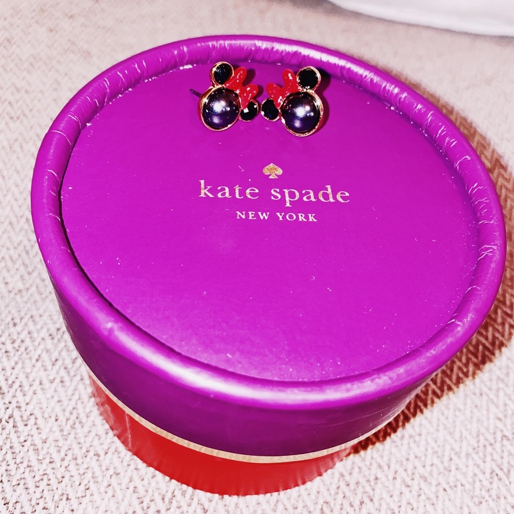 ♠️RARE♠️ kate spade minnie mouse earrings